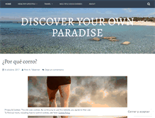 Tablet Screenshot of discoveryourownparadise.com